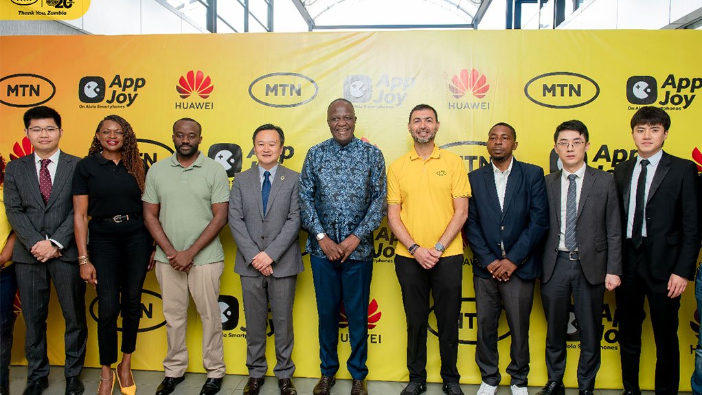 Launch event of MTN Zambia’s 4G Cloud Smartphone solution in Lusaka.