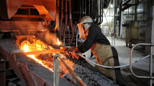 An image of Northam's Zondereinde mine and smelter 