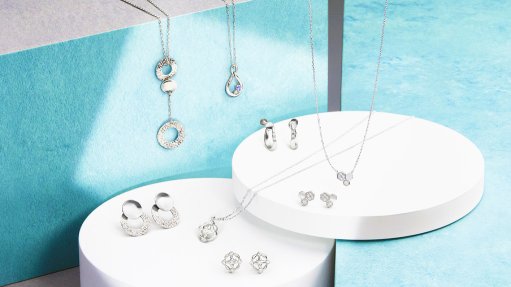 Platinum jewellery.