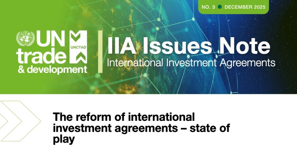  The reform of international investment agreements – state of play