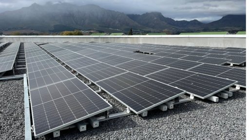 A solar array owned by IMPOWER