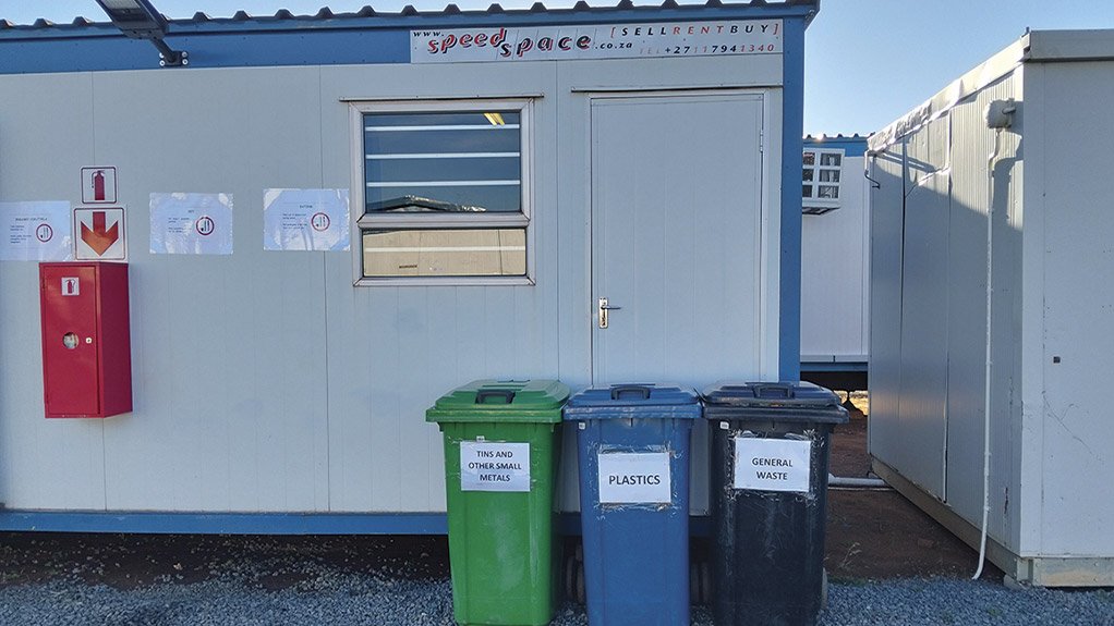 Good housekeeping and waste segregation underpin Concor’s approach to responsible construction