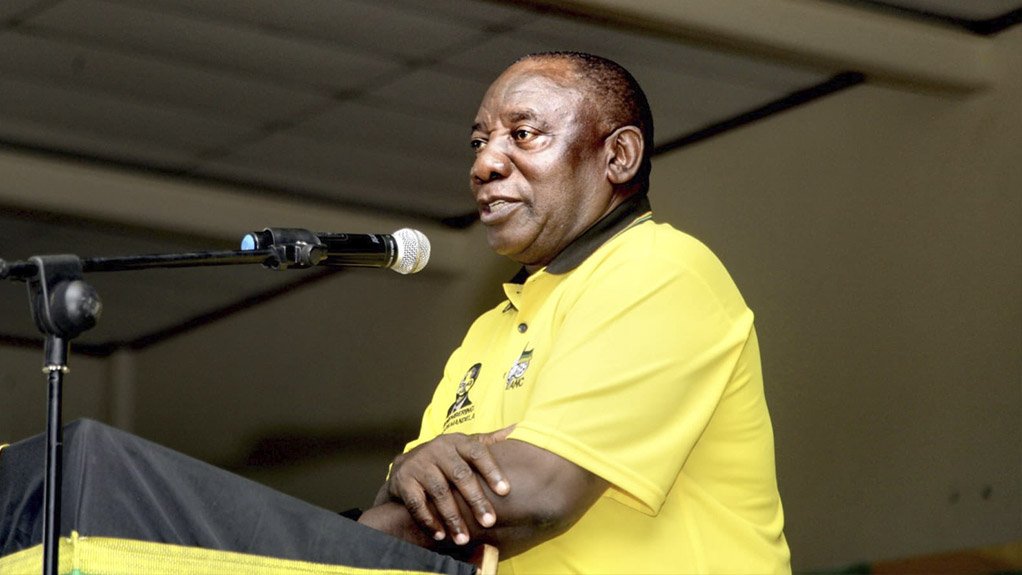 ANC President Cyril Ramaphosa 