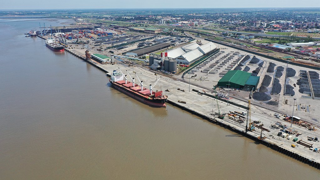 Image of the the Port of Maputo