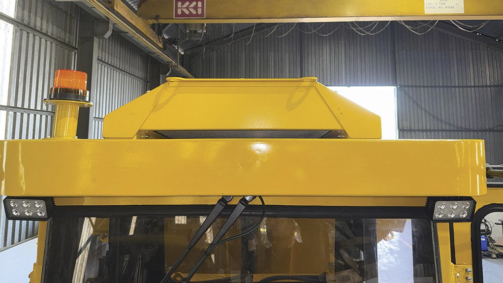 Booyco Engineering’s real-time monitoring capability provides continuous measurement of cab air pressure, dust concentrations and CO₂ levels, ensuring a controlled and compliant working atmosphere