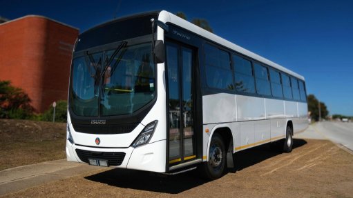 Image of the Isuzu MVR-based bus 