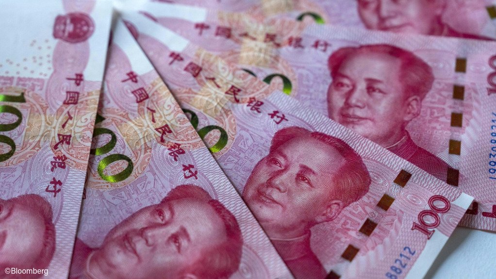 Chinese yuan banknotes