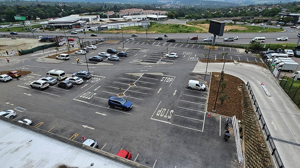 Phase 1 of the parking refurbishment at Concor’s The View project at Fourways Mall completed and open to the public.