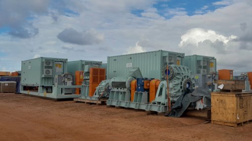 An image of Iriton's mobile substations