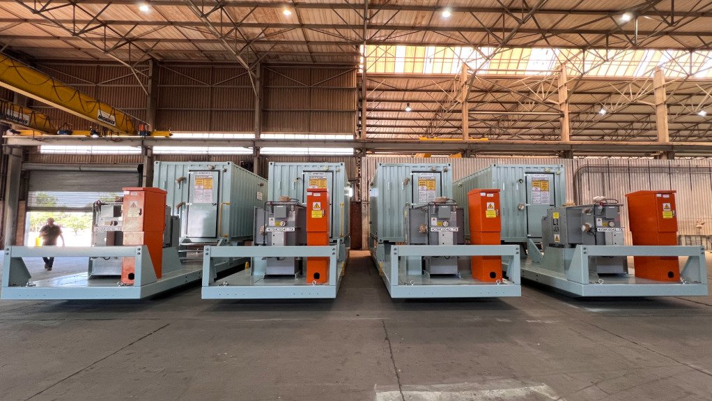 An image of Iriton's mobile substations