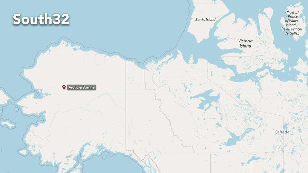 South32 Arctic and Bornite projects.
