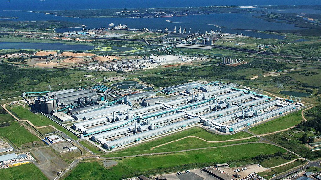 South32's Hillside Aluminium, South Africa.