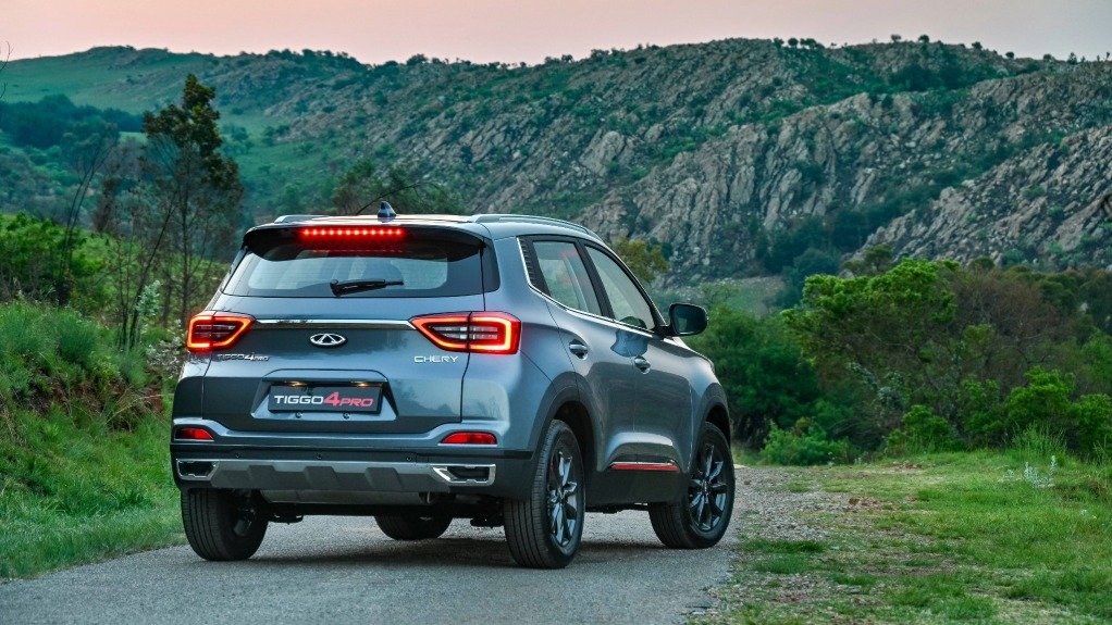 The Chery Tiggo 4 Pro