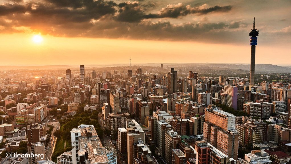 Skyline of Johannesburg