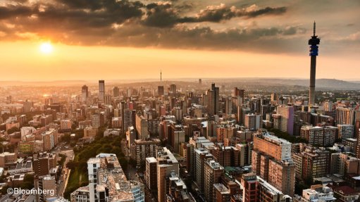 Skyline of Johannesburg