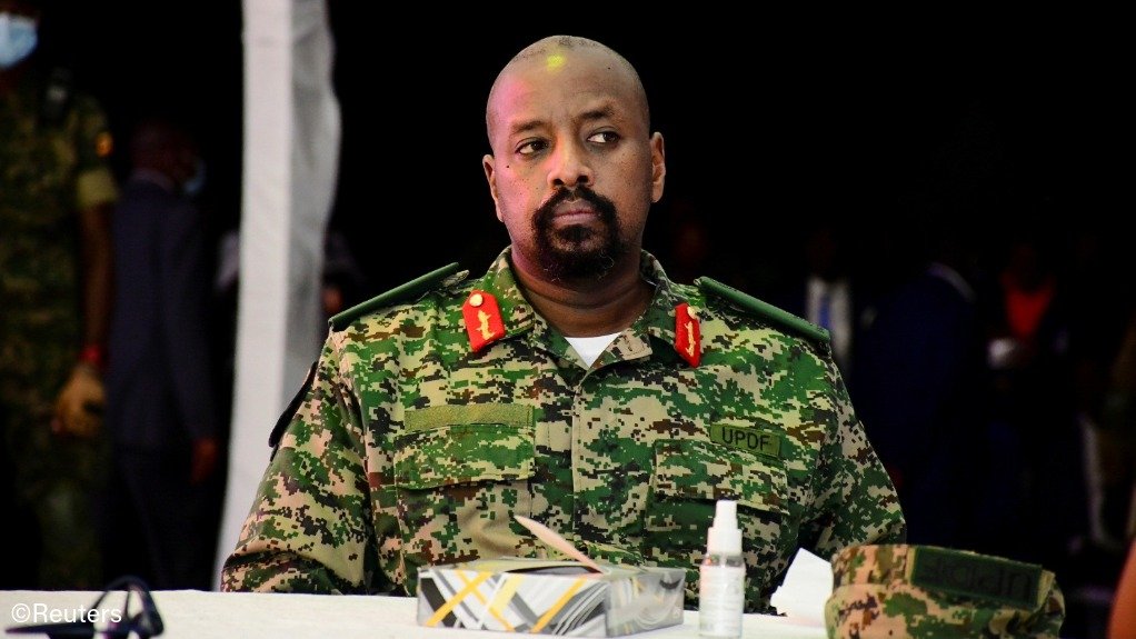 Uganda military chief Muhoozi Kainerugaba