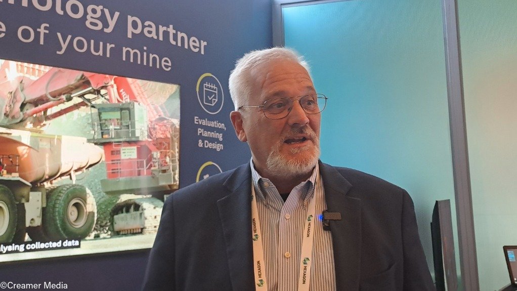 An image of Hexagon mining president Dave Goddard 