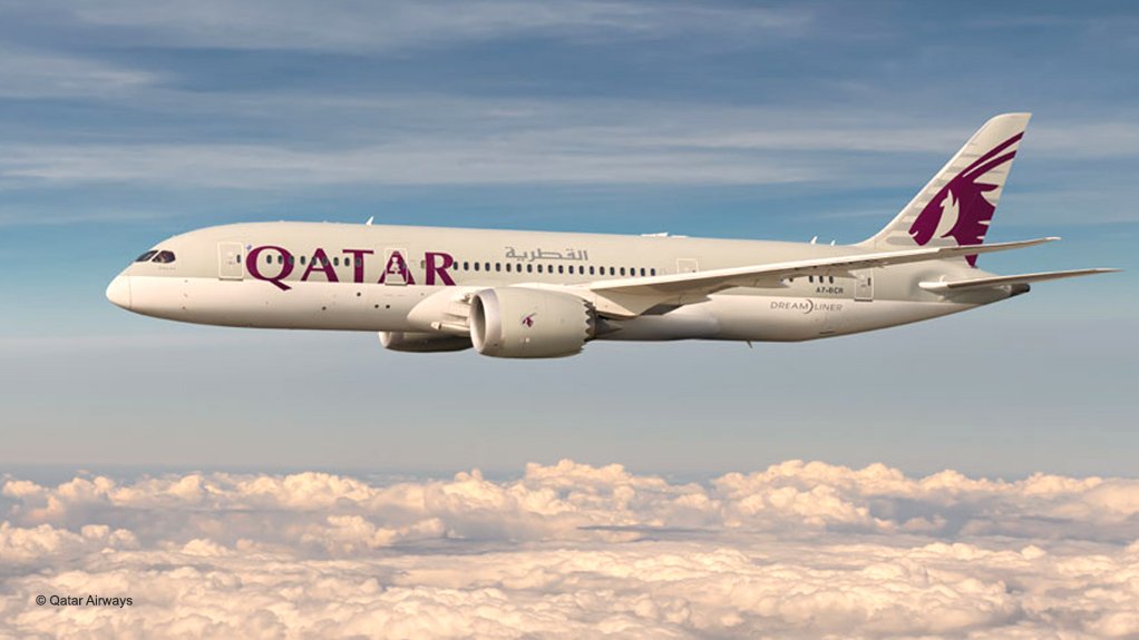 A Qatar Airways aircraft