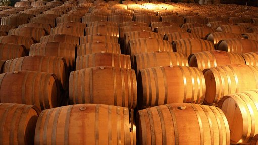 An image of wine barrels 