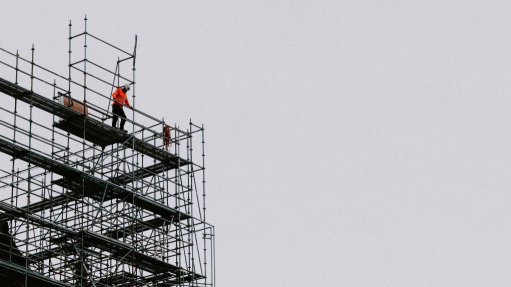 Very high scafolding