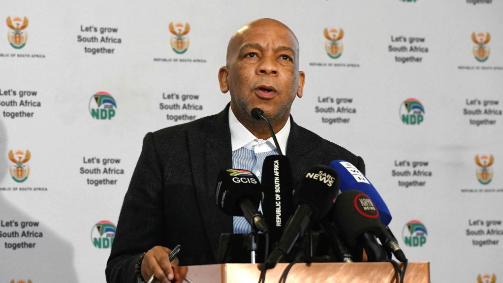 Electricity Minister Kgosientsho Ramokgopa