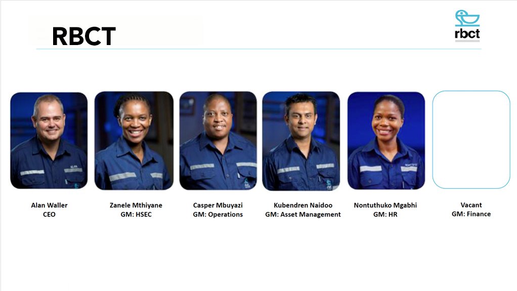 RBCT's executive team.