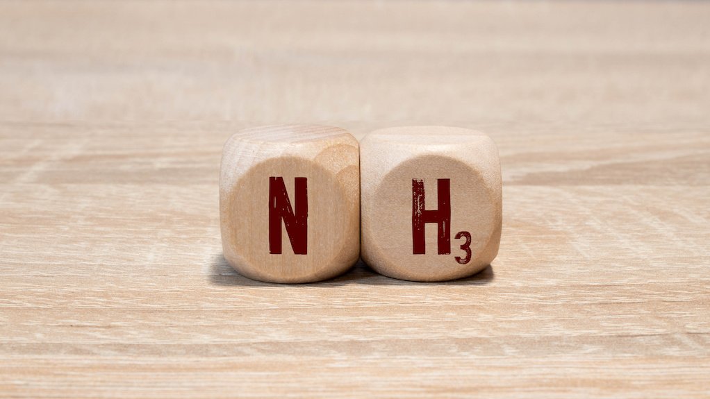 Image of periodic table symbol for ammonia