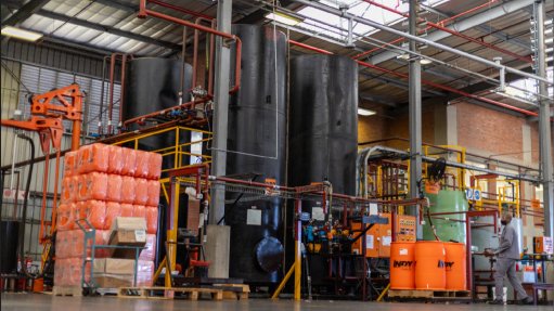 An image of a manufacturing facility