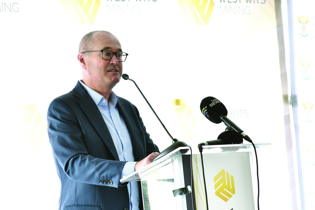 West Wits Mining chairperson Michael Quinert.