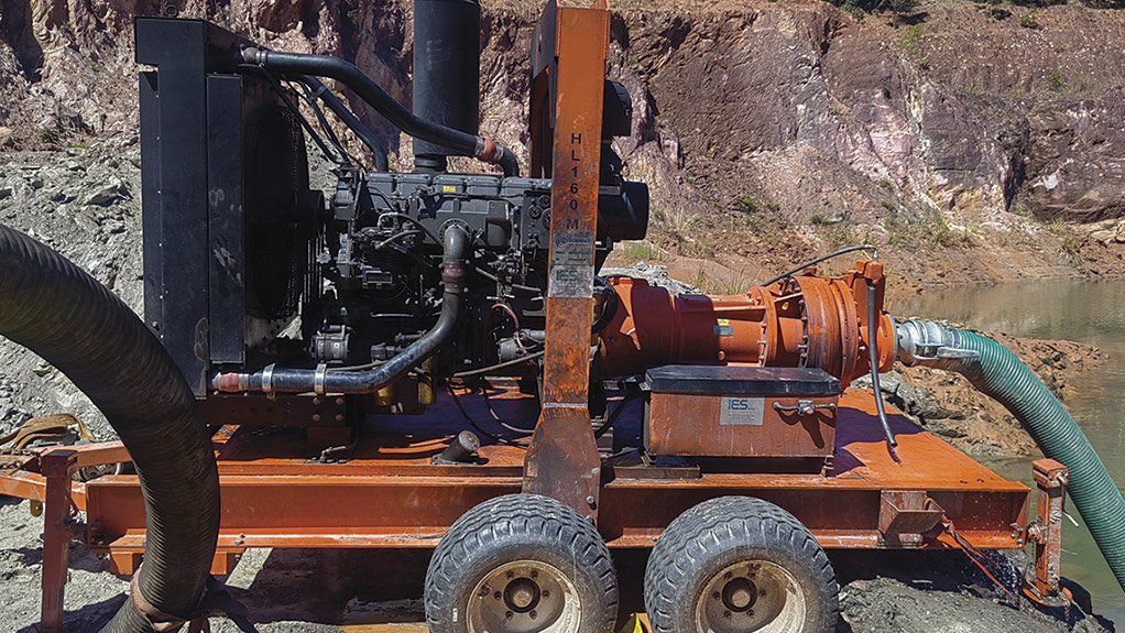 Integrated Pump Technology ensures mobility and flexibility on surface mines with trailer- and skid-mounted diesel pump sets that can be moved as working areas evolve