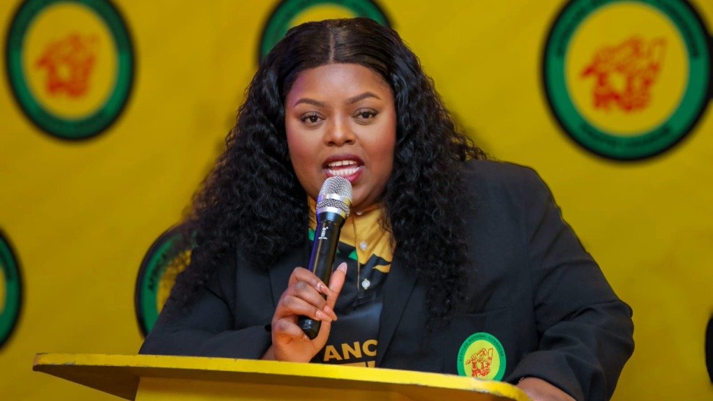 ANCYL secretary general Tsakani Shiviti
