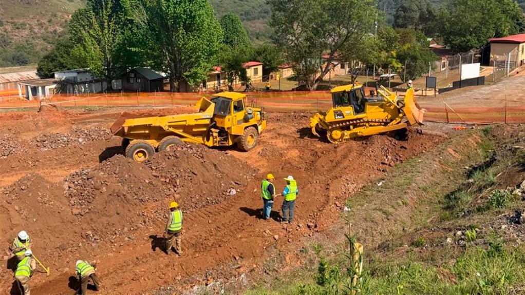 Plant construction is already under way.