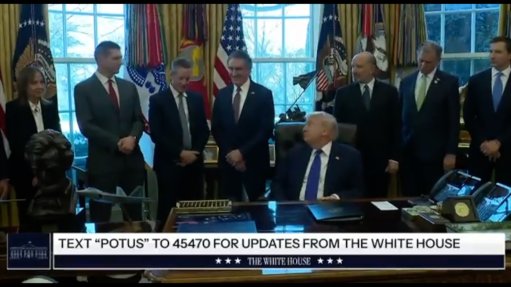 Robert Friedland meeting with US government officials in the White House