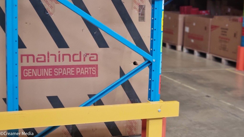 Mahindra South Africa parts distribution centre