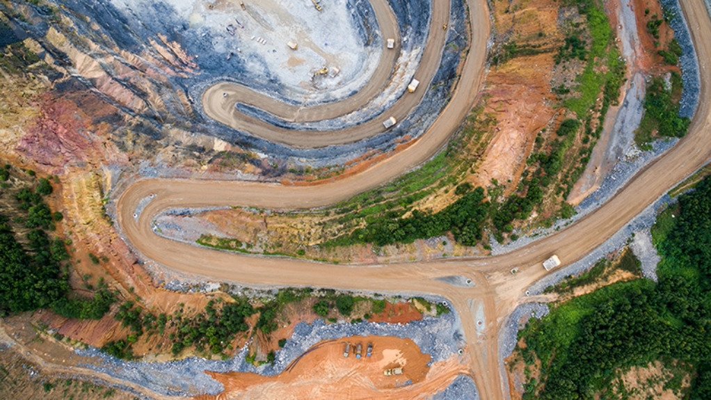 Nyanzaga gold project birds eye view