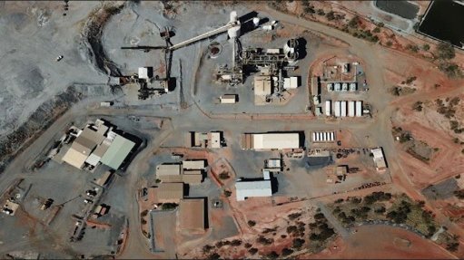 Aerial view of the Paulsens mine