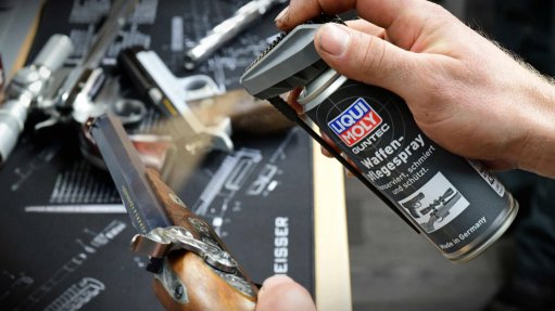 The above image depicts the Liqui Moly Guntec Barrel and Gun Cleaner