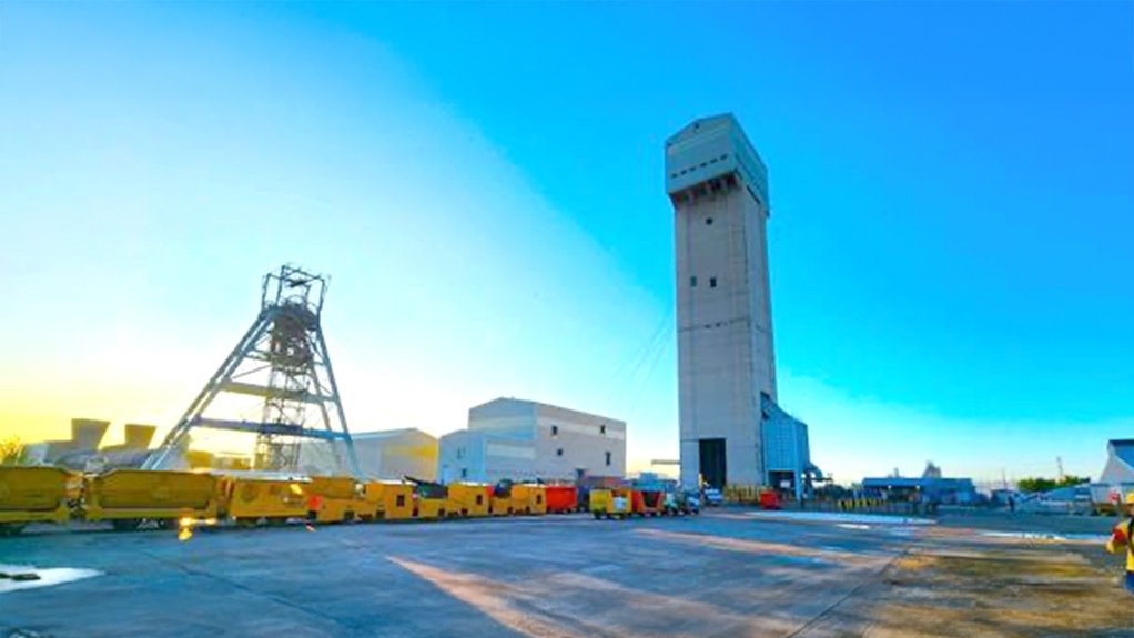 Sibanye-Stillwater’s K4 Marikana shaft.