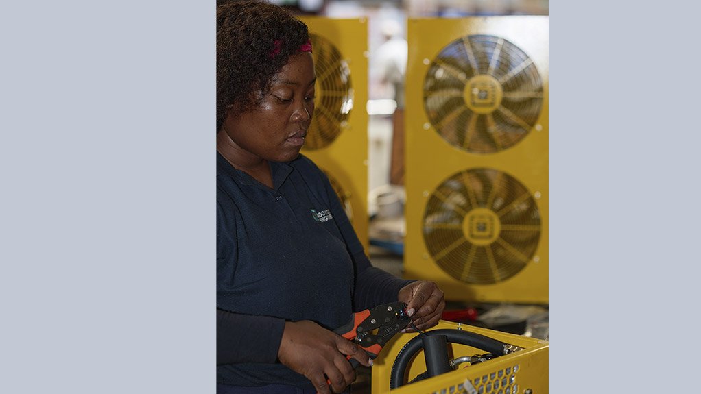 Booyco Engineering’s underground HVAC units are engineered for a wide range of mining vehicles, from personnel carriers to heavy production machines