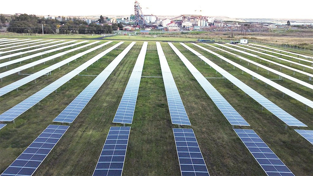 Pan African Resources solar plant