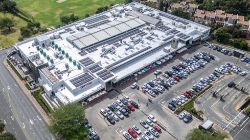 An aerial view of the Morningside Shopping Centre