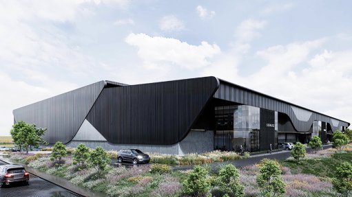 Architectural render of the Tecoma Park logistics park