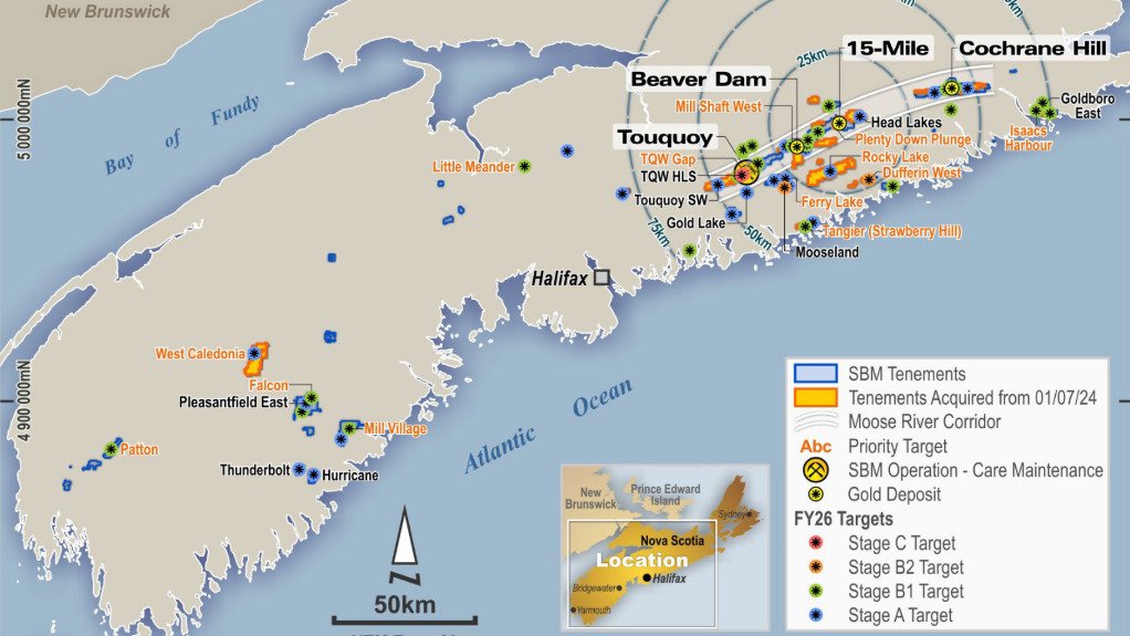 St Barbara quietly assembles Nova Scotia exploration pipeline