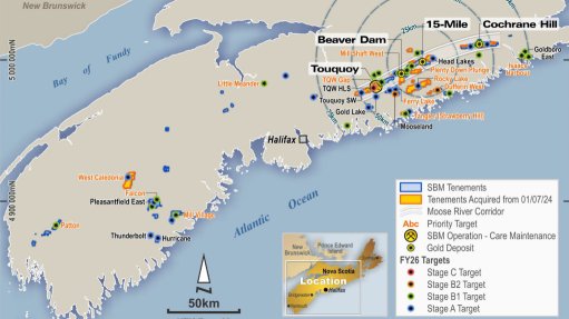 St Barbara quietly assembles Nova Scotia exploration pipeline