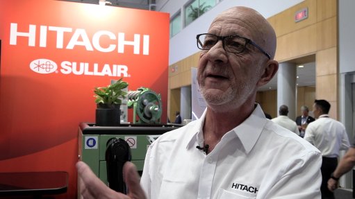 Hitachi Global Air Power regional sales manager for sub-Sahara Africa Donald Good 