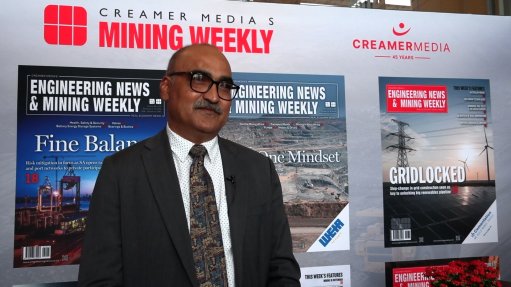 Vedanta Zinc International CEO Vijay Kumar talks to Engineering News & Mining Weekly at Investing in African Mining Indaba in Cape Town.