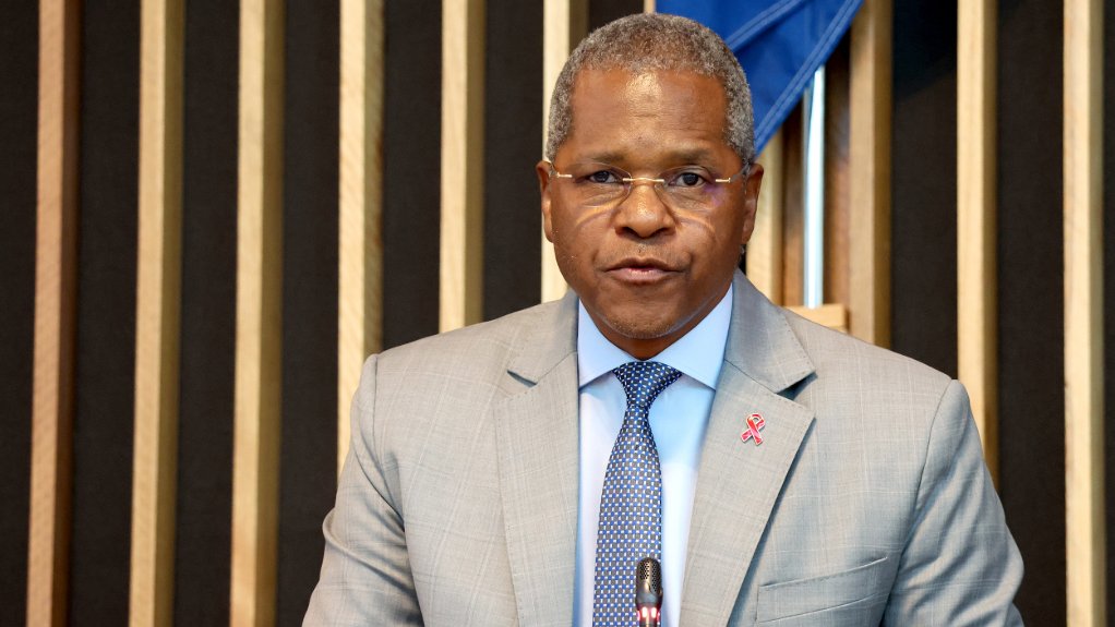 Minister of Cooperative Governance and Traditional Affairs Velenkosini Hlabisa