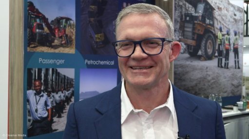 Unitrans Executive: Agriculture & Mining John Kettlewell talks to Engineering News & Mining Weekly at Investing in African Mining Indaba in Cape Town.