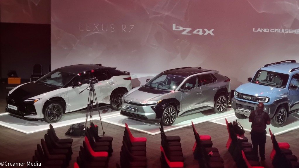 Toyota Lexus RZ, bZ4x and Land Cruiser FJ