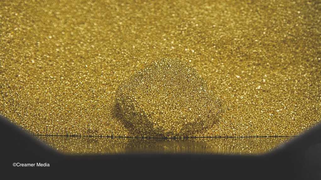 Image of gold pellets